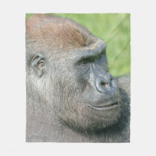 Gorilla Lopeプロファイル フリースブランケット