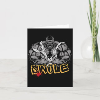 Gorilla Mode Strong Bodybuilding Workout Muscle Sw カード