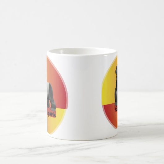 gorilla park コーヒーマグカップ (中央)