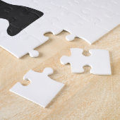 Gorilla silhouette ジグソーパズル (側面)