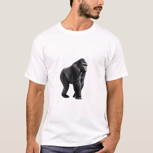 Gorilla Strengthで自分を強化 Tシャツ (正面)
