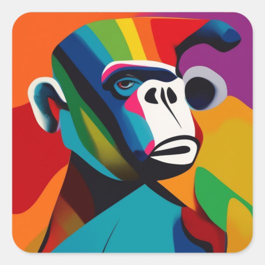 gorilla style スクエアシール (正面)