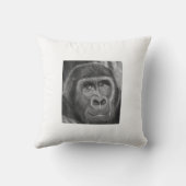 Gorilla sucking fingers Cushion2 指しゃぶりのゴリラクッション クッション (裏面)