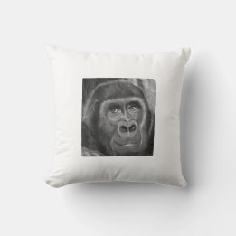 Gorilla sucking fingers Cushion2 指しゃぶりのゴリラクッション クッション