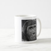 Gorilla sucking fingers MagCup2 指しゃぶりのゴリラマグカップ コーヒーマグカップ (正面右)