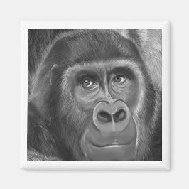 Gorilla sucking fingers Magnet2指しゃぶりのゴリラマグネット マグネット