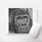 Gorilla sucking fingers MousePad2  指しゃぶりのゴリラトートバッグ マウスパッド (マウス)