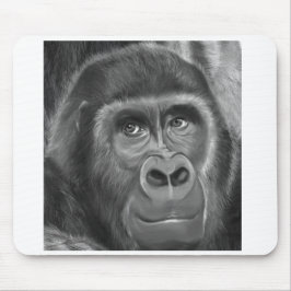 Gorilla sucking fingers MousePad2  指しゃぶりのゴリラトートバッグ マウスパッド