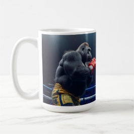 Gorilla vs Orangutan コーヒーマグカップ
