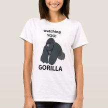 Gorilla Watching You おもしろい Gorilla