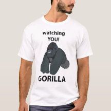 Gorilla Watching You おもしろい Gorilla