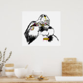 Gorilla x Artist ポスター (キッチン)