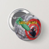 GORILLAPUNCHの中心点ボタン 缶バッジ (正面&裏面)