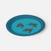 Gorillas ペーパープレート (アングル)