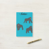 Gorillas ポストイット (デスク上)