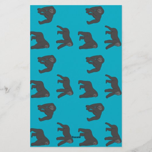 Gorillas 便箋 (裏面)