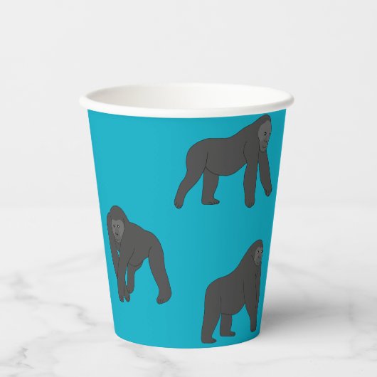 Gorillas  紙コップ (正面)