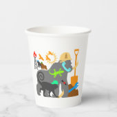 Gorillas at Work 紙コップ (正面)