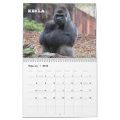 Gorillas of Zoo Atlanta 2023 Calendar カレンダー (2月 2026)