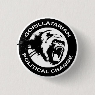 Gorillatarianの円形ボタン 缶バッジ