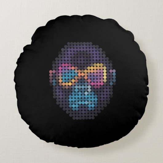 GORILLUMINATE  D401 ラウンドクッション (正面)