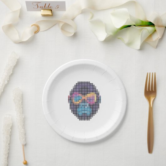 GORILLUMINATE  D401 white ペーパープレート (ウェディング)