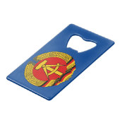 Gorlitz, Deutsche Demokratische Republik DDR クレジットカード栓抜き (正面アングル)