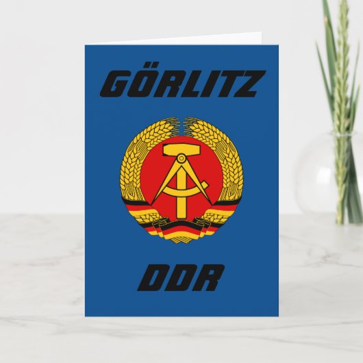 Gorlitz, Deutsche Demokratische Republik DDR シーズンカード (正面)