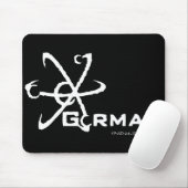 Gormanの企業の黒いマウスパッド マウスパッド (マウス)