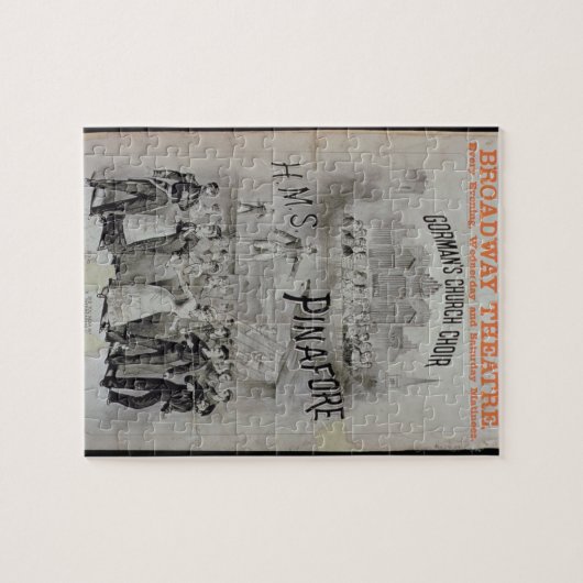 GormanのCによって行われる「HMSエプロン」ののためのポスター ジグソーパズル (横)