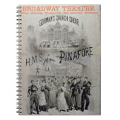 GormanのCによって行われる「HMSエプロン」ののためのポスター ノートブック (正面)