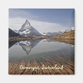 Gornergrat，スイス マグネット (正面)