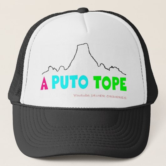 Gorra "A TOPE" キャップ (正面)
