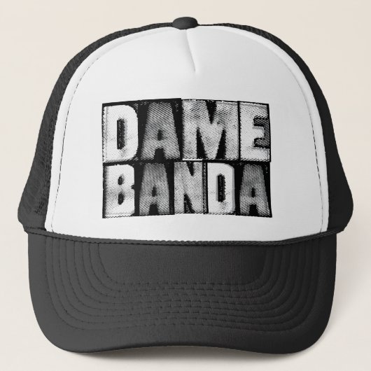 Gorra: Dama banda キャップ (正面)