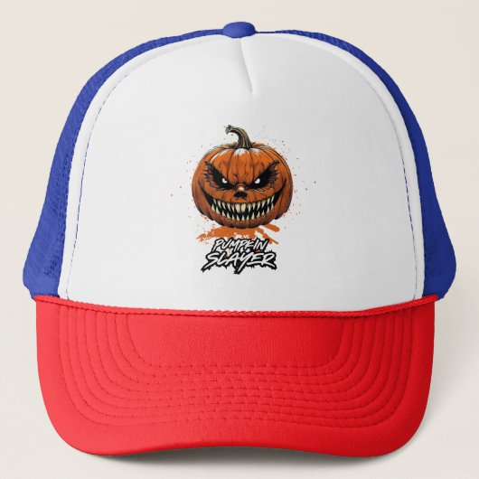 Gorra de Béisbol de Halloween Pumpkin Slayer キャップ (正面)