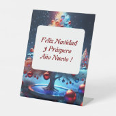 Gorra de béisbol navidad 1 - 002 台座サイン (正面)