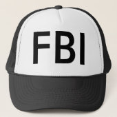 Gorra de FBI キャップ (正面)