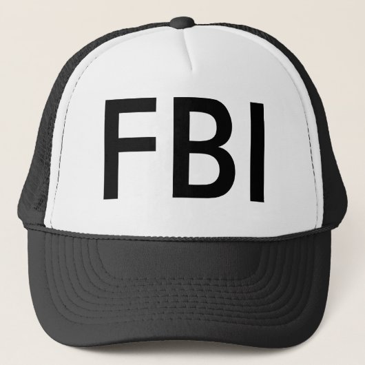 Gorra de FBI キャップ (正面)