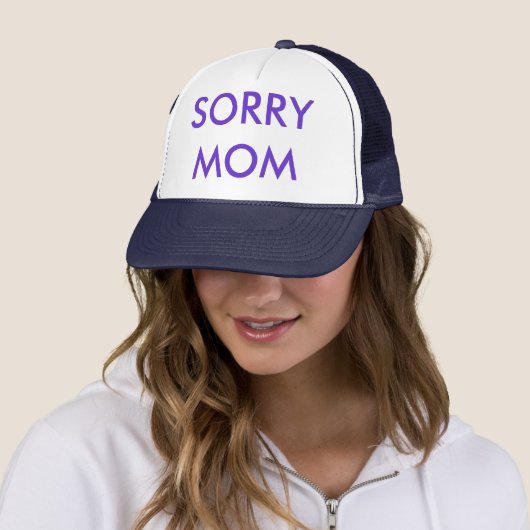 GORRA DE MODA, SORRY MOM キャップ (インサイチュ)