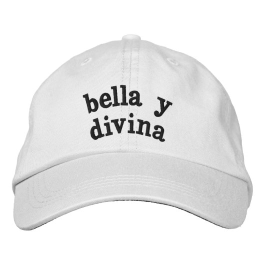 gorra de mujer 刺繍入りキャップ (正面)