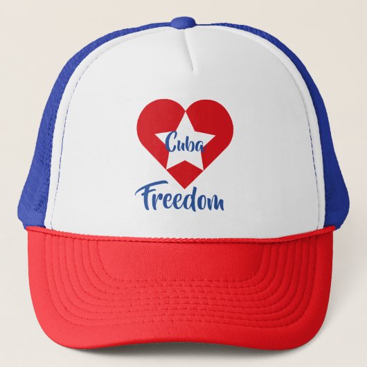 Gorra Freedom for Cuba キャップ (正面)