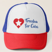 Gorra Freedom for Cuba キャップ (正面)