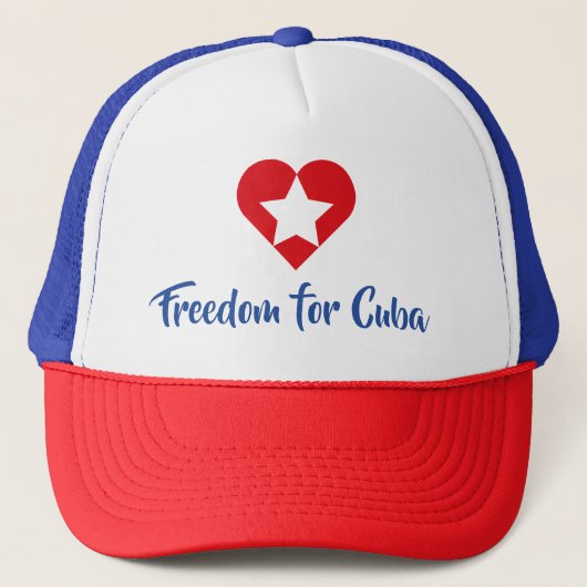 Gorra Freedom for Cuba キャップ (正面)