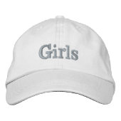 Gorra Girls 刺繍入りキャップ (正面)