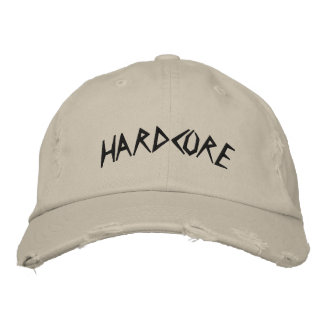 Gorra HARDCORE 刺繍入りキャップ