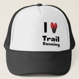 Gorra "I love Trail Running" キャップ