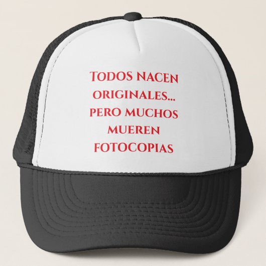 Gorra “Original, No Fotocopia” – San Carlo Acutis キャップ (正面)