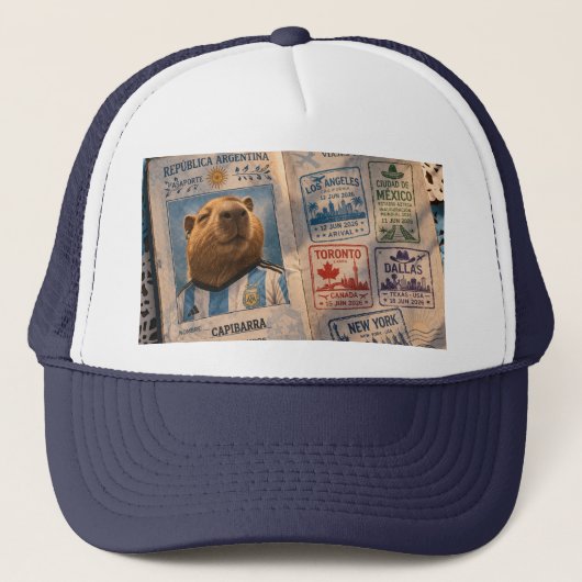   Gorra Pasaporte Capibarra キャップ (正面)