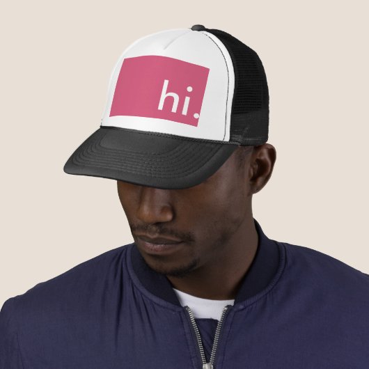 Gorra que dice hi キャップ (インサイチュ)
