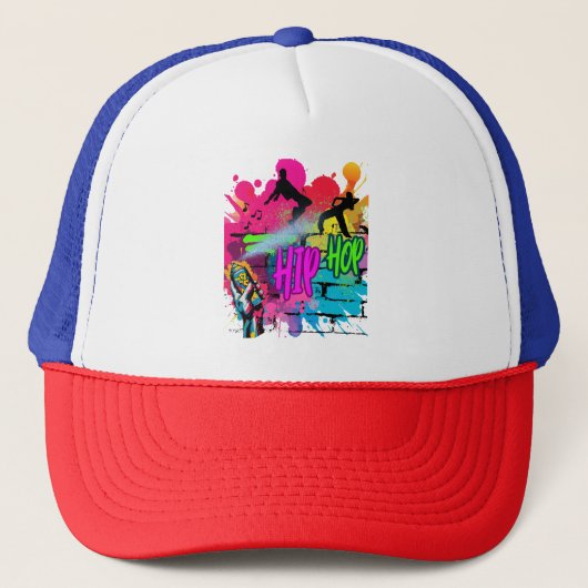 Gorras de béisbol Hip-Hop Street Art キャップ (正面)